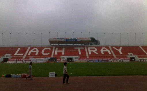 Hoãn trận XM V.HP-SLNA vì bão Bebinca