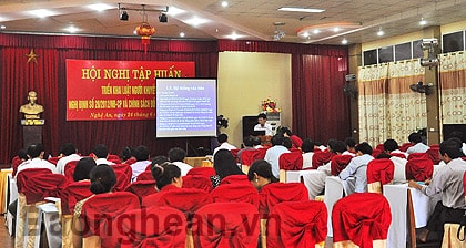 Tập huấn triển khai Luật người khuyết tật