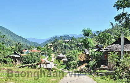 Sức sống mới ở một xã vùng biên