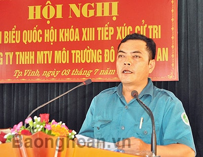 Cần quan tâm đời sống công nhân môi trường, xử lý nghiêm hành vi xả rác bừa bãi