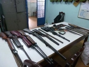 Phát hiện vụ buôn lậu súng hơi số lượng lớn vào VN