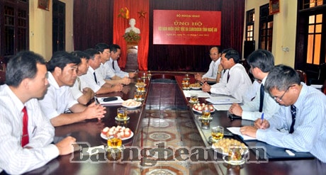 Bộ Ngoại giao ủng hộ 100 triệu đồng cho Hội nạn nhân chất độc da cam/dioxin tỉnh Nghệ An