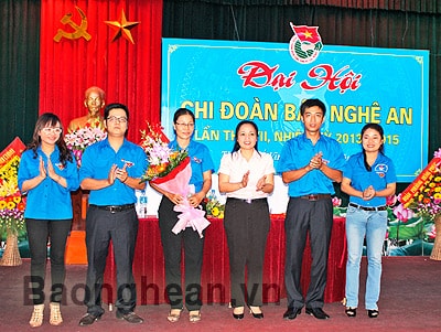 Đại hội Chi đoàn Báo Nghệ An lần thứ VII, nhiệm kỳ 2013 -2015