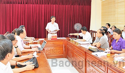 Giải quyết dứt điểm tranh chấp đất giữa Tào Sơn ( Anh Sơn) và Giang Sơn Tây, Lam Sơn ( Đô Lương)