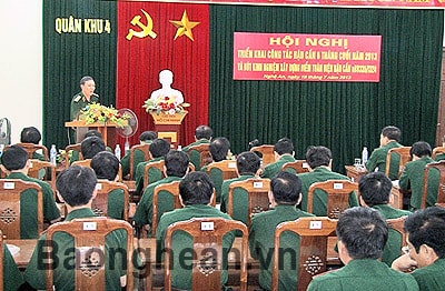 Triển khai công tác hậu cần 6 tháng cuối năm 2013