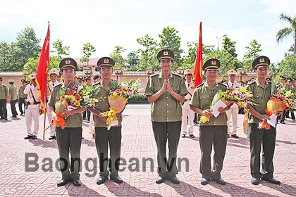 Hội thi Điều lệnh, Quân sự, Võ thuật CAND cụm thi số 7