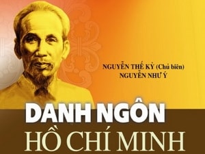 Ra mắt sách về danh ngôn của Chủ tịch Hồ Chí Minh