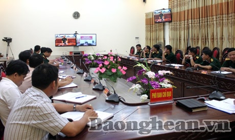 Tổng kết 10 năm đào tạo cán bộ quân sự xã, phường, thị trấn