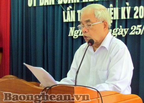 Hội nghị Ủy ban đoàn kết công giáo tỉnh Nghệ An lần thứ II