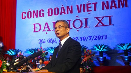 Ông Đặng Ngọc Tùng tái cử chức Chủ tịch Tổng LĐLĐ Việt Nam