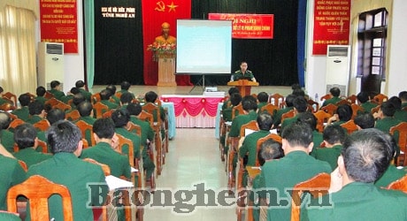 BĐBP Nghệ An tập huấn Luật xử lý vi phạm hành chính