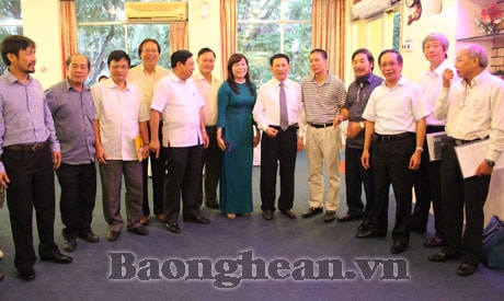 Lãnh đạo tỉnh gặp mặt Hội đồng hương Nghệ Tĩnh tại Thành phố Hồ Chí Minh