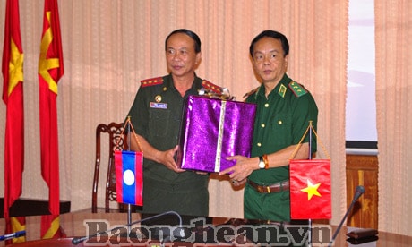 Bộ Tư lệnh BĐBP Việt Nam sẽ giúp Lào xây dựng Trường Nghiệp vụ Biên phòng