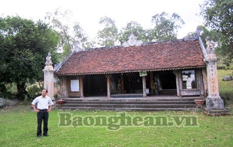 Thầy Kiểu và tâm huyết phục hồi đền thờ Nguyễn Biểu