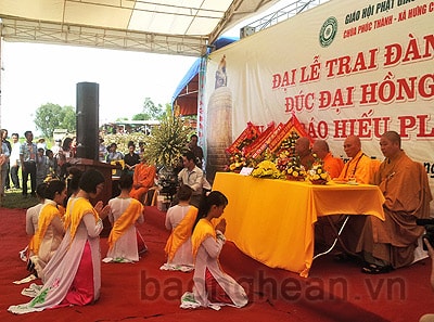 Chùa Phúc Thành tổ chức lễ Vu lan báo hiếu và đúc đại hồng chung