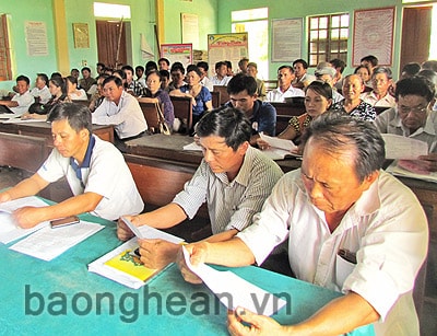 Mô hình chi bộ cơ quan xã, phường, thị trấn: “Việc đảng” phải  vì “việc dân”