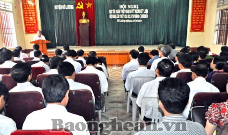 Đô Lương: Quán triệt Nghị quyết Trung ương 7 (Khóa XI)