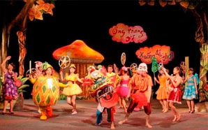 Trung thu “Dung dăng dung dẻ, dắt trẻ dạo chợ quê”