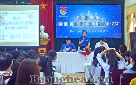 128 thí sinh tham gia Hội thi “Thanh niên thanh lịch thành phố Vinh”