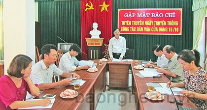 Định hướng tuyên truyền công tác dân vận của Đảng