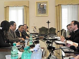 Đoàn Ban Tôn giáo Chính phủ Việt Nam thăm Vatican