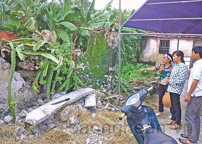 Sập chuồng trâu, một phụ nữ tử vong tại chỗ