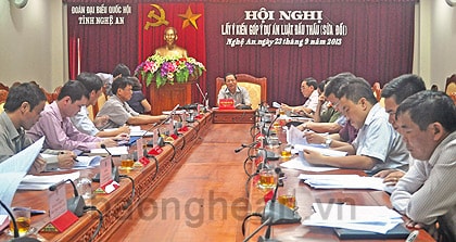 Lấy ý kiến góp ý dự án Luật Đấu thầu (sửa đổi)