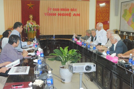 UBND tỉnh tiếp Đoàn cựu chuyên gia Đức