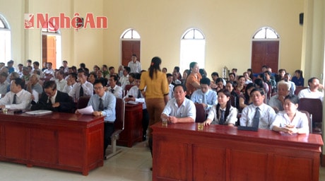 Đoàn Luật sư Nghệ An trợ giúp pháp lý miễn phí