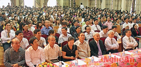 Trường CĐ sư phạm Nghệ An khai giảng năm học mới