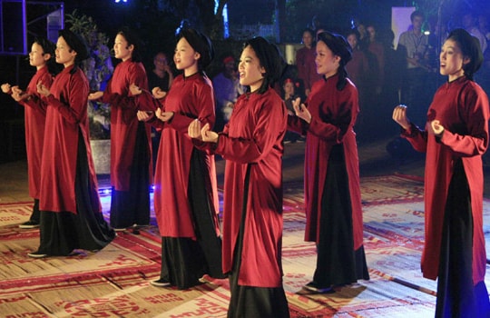 Năm 2015 đưa hát Xoan Phú Thọ trở thành di sản văn hoá