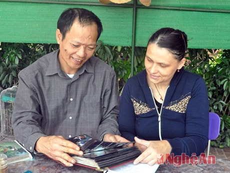 Từ đất nước bạch dương về làm dâu xứ Nghệ