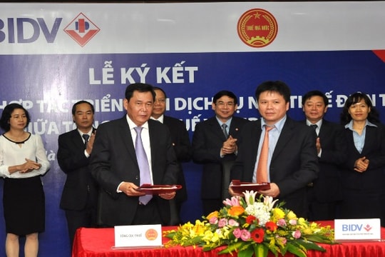 Triển khai dịch vụ nộp thuế điện tử qua ngân hàng