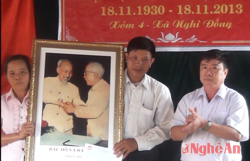 Ngày hội Đại đoàn kết ở xóm giáo xã Nghi Đồng