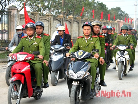 Ra quân trấn áp tội phạm dịp tết Nguyên đán Giáp Ngọ 2014