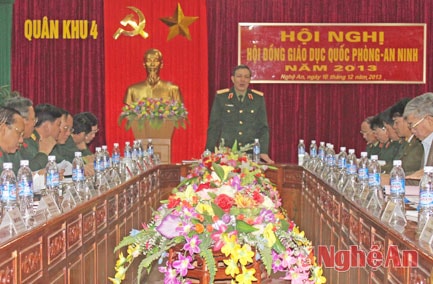 QK 4: Tổng kết công tác giáo dục quốc phòng - an ninh năm 2013