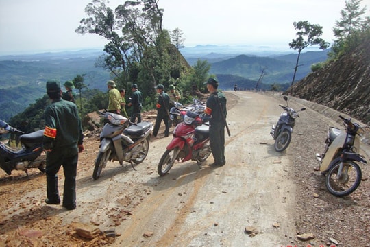 Bộ Tổng tham mưu kiểm tra 2 dự án đường tuần tra biên giới