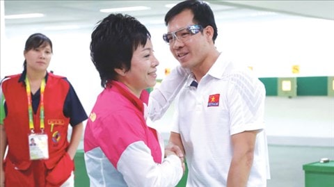 Xe đạp giành vàng, đoàn TTVN qua mặt Myanmar