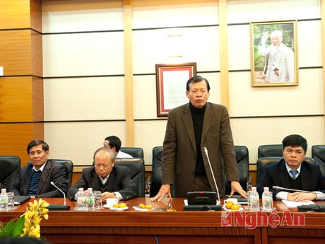 Lãnh đạo tỉnh làm việc với các Tập đoàn kinh tế tại Hà Nội