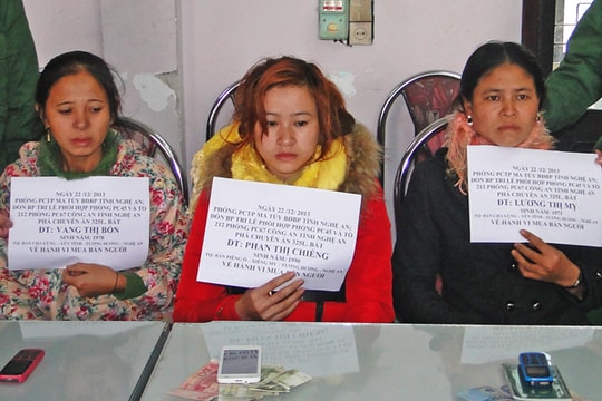 Bắt 3 đối tượng buôn bán phụ nữ, giải cứu 3 nạn nhân