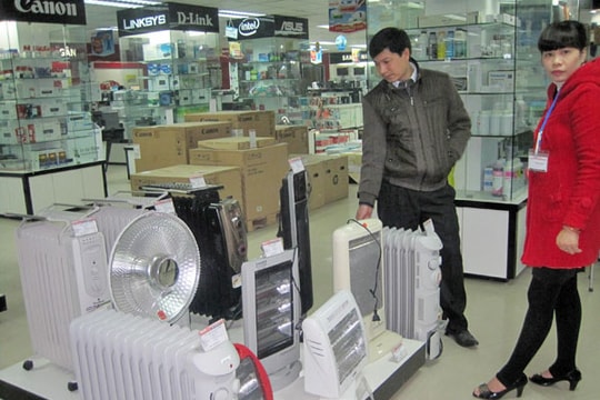 Thị trường thiết bị sưởi ấm hút khách