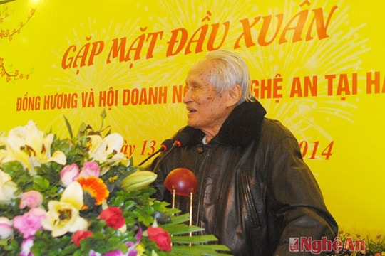 Gặp mặt đầu xuân đồng hương và Hội doanh nghiệp Nghệ An tại Hà Nội