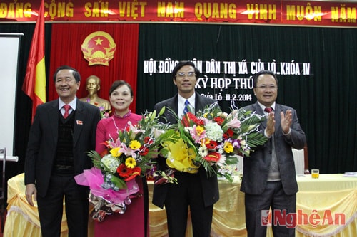 Ông Doãn Tiến Dũng được bầu giữ chức Chủ tịch UBND thị xã Cửa Lò