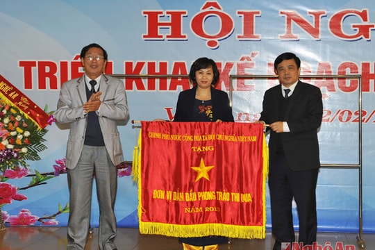 Viễn thông Nghệ An phấn đấu năm 2014 tăng trưởng 10% so với 2013