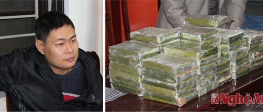 Triệt phá đường dây ma túy xuyên quốc gia, thu 60 bánh heroin