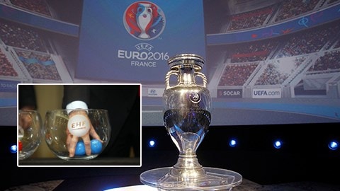 Kết quả bốc thăm vòng loại EURO 2016: Anh vào bảng dễ thở