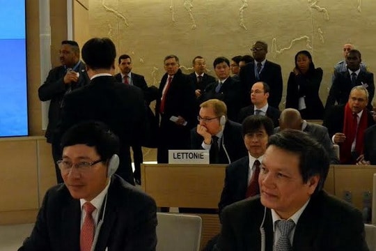 Việt Nam dự Hội nghị cấp cao Hội đồng Nhân quyền LHQ