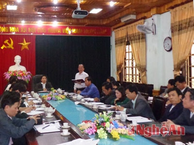 Quỳnh Lưu: Đánh giá công tác GPMB tuyến Quốc Lộ 1A