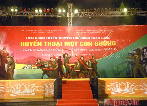 Bế mạc Liên hoan tuyên truyền lưu động toàn quốc: "Huyền thoại một con đường"