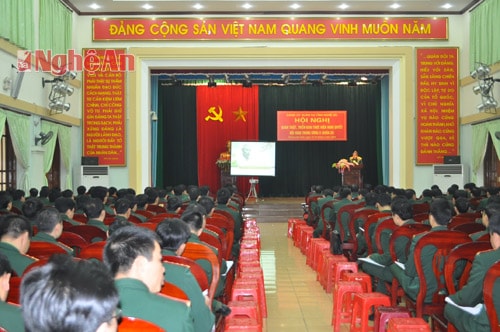 Đảng ủy BCH Quân sự Nghệ An triển khai NQ TƯ 8 (khóa XI)
